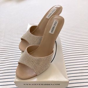 Steve Madden rhinestone sandals